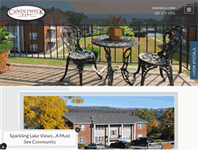 Tablet Screenshot of candlewyckpark.com